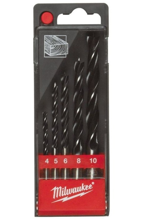 MILWAUKEE ZESTAW WIERTEŁ DO DREWNA