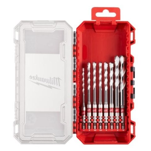 MILWAUKEE ZESTAW WIERTEŁ TCT 8 SZT.