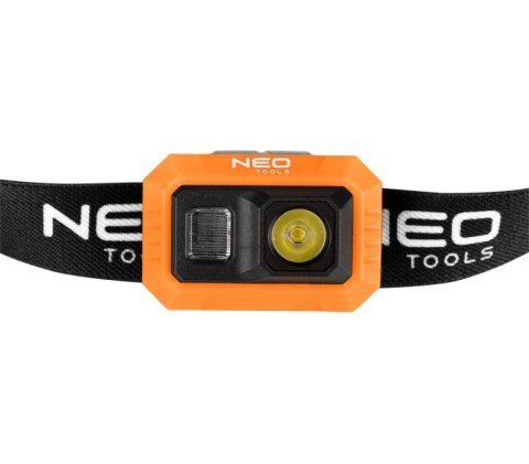 NEO LATARKA CZOŁOWA COB LED 500LM, AKUMULATOROWA, USB