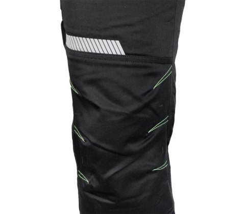 NEO SPODNIE ROBOCZE MIX&MATCH CZARNE, ROZMIAR XXL