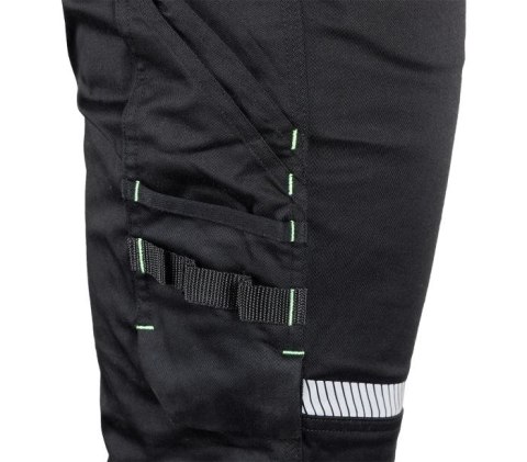 NEO SPODNIE ROBOCZE MIX&MATCH CZARNE, ROZMIAR XXL