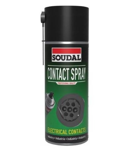 SOUDAL PREPARAT DO CZYSZCZENIA POŁĄCZEŃ ELEKTR. CONTACT SPRAY 400ML