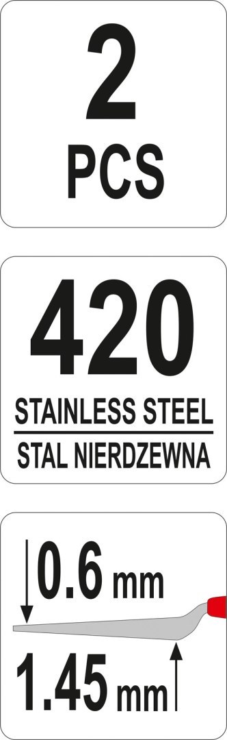 YATO SZPACHELKI SZTUKATORSKIE KOMPLET 2. SZTUKI