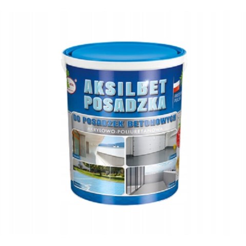 AKSILBET AKSILBET FARBA DO POSADZKI POPIELATY RAL 7037 5L