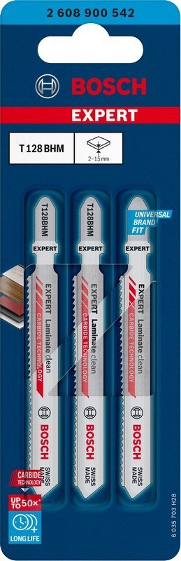 BOSCH BRZESZCZOT DO WYRZYNARKI EXPERT T128BHM END FOR LAMINATE 3SZ