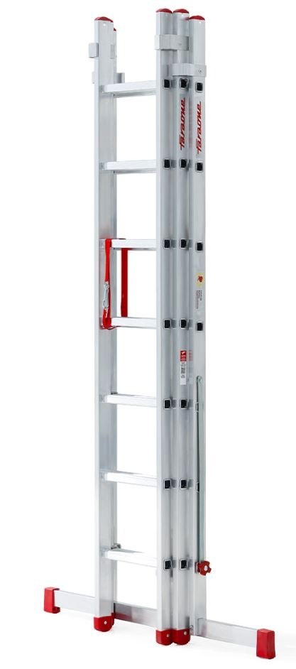 FARAONE DRABINA TRZYELEMENTOWA 3X9 SZCZEBLI AK280.3SC - F. SCHODOWA