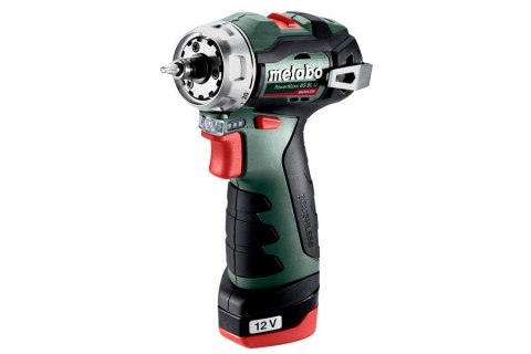 METABO WIERTARKO-WKRĘTARKA AKUMULATOROWA 12V POWERMAXX 2*2.0AH