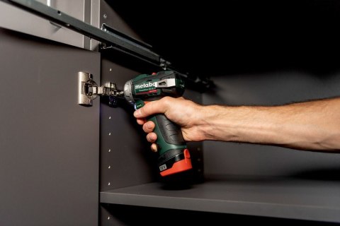 METABO WIERTARKO-WKRĘTARKA AKUMULATOROWA 12V POWERMAXX 2*2.0AH