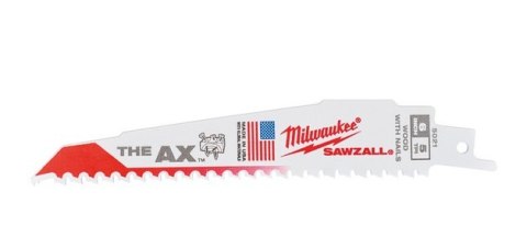 MILWAUKEE BRZESZCZOT DO PIŁY SZABLASTEJ AX 150*5T 5 SZT.