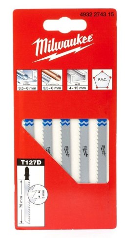 MILWAUKEE BRZESZCZOTY 75*3 5SZT