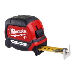 MILWAUKEE MIARA STALOWA ZWIJANA MAGNETYCZNA PREMIUM 8M