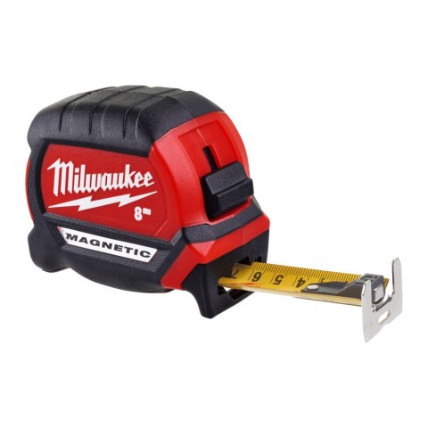 MILWAUKEE MIARA STALOWA ZWIJANA MAGNETYCZNA PREMIUM 8M
