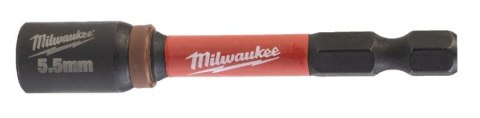MILWAUKEE NASADKA MAGNETYCZNA UDAR. HEX SHOCKWAVE 5.5/65MM