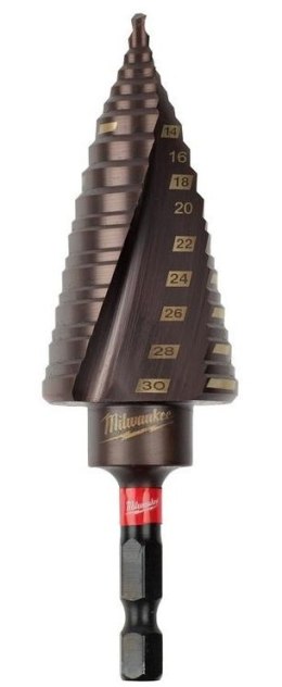 MILWAUKEE WIERTŁO WIELOSTOPNIOWE UDAR 4-30MM