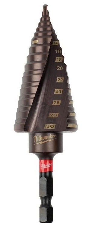 MILWAUKEE WIERTŁO WIELOSTOPNIOWE UDAR 4-30MM