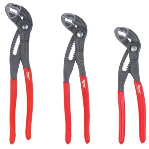 MILWAUKEE ZESTAW SZCZYPIEC NASTRAWNYCH DO RUR 3 SZT.