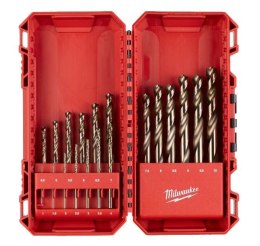 MILWAUKEE ZESTAW WIERTEŁ DO METALU HSS-CO 19 SZT.