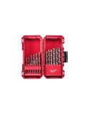 MILWAUKEE ZESTAW WIERTEŁ DO METALU THUNDERWEB HSS-G 19 SZT.