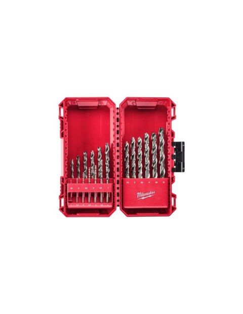 MILWAUKEE ZESTAW WIERTEŁ DO METALU THUNDERWEB HSS-G 19 SZT.