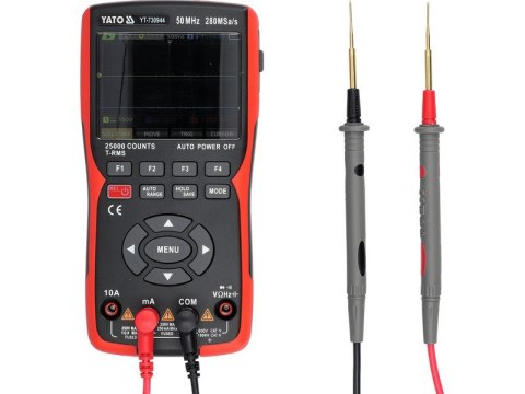 YATO OSCYLOSKOP MULTI 280MSA/S 50MHZ 3W1