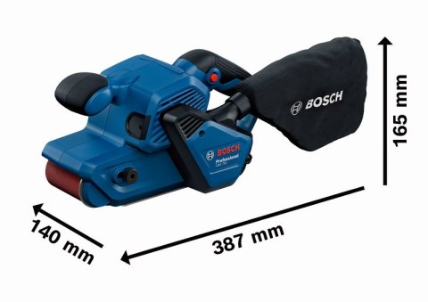 BOSCH SZLIFIERKA TAŚMOWA GBS 750 850W