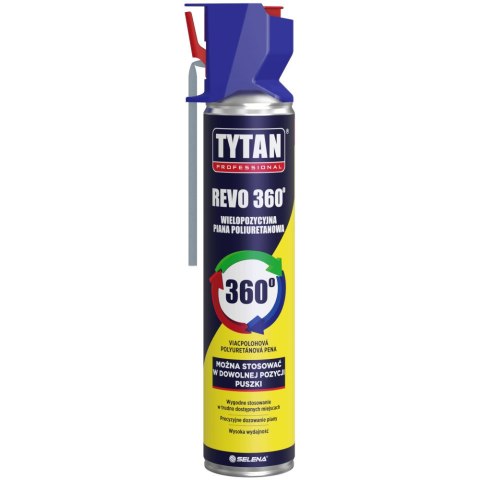 TYTAN PIANKA WĘŻYKOWA REVO 360° WIELOPOZYCYJNA 780ML