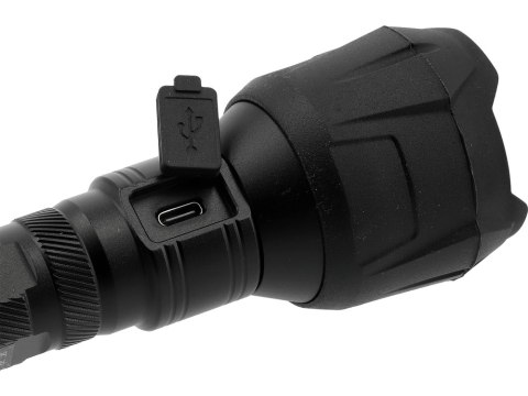 YATO LATARKA AKUMULATOROWA 1000LM, OGUMOWANA, USB-C