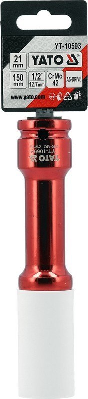 YATO NASADKA UDAROWA DŁUGA DO FELG ALUMINIOWYCH 1/2' 21MM