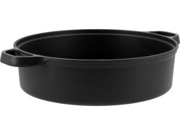 YATO PATELNIA ŻELIWNA GRILLOWA GŁĘBOKA 28CM