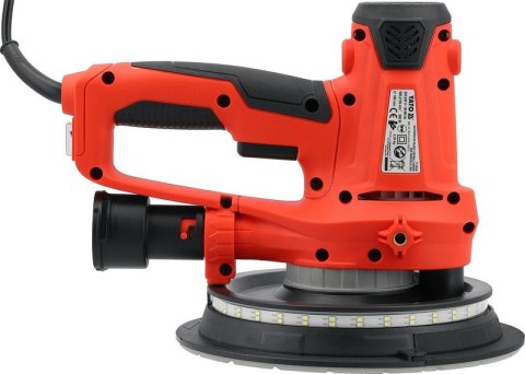 YATO SZLIFIERKA DO GŁADZI KRÓTKA 900W LED 180MM.