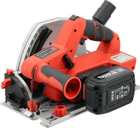 YATO ZAGŁĘBIARKA AKUMULATOROWA 18V + PROWADNICA, 1*4.0AH.