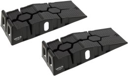 YATO ZESTAW NAJAZDÓW SAMOCHODOWYCH 3T 2 SZT. CZARNE