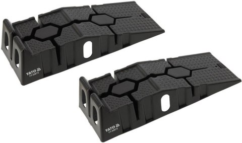 YATO ZESTAW NAJAZDÓW SAMOCHODOWYCH 3T 2 SZT. CZARNE