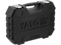 YATO ZESTAW NASADEK UDAROWYCH KRÓTKIE+DŁUGIE 1/2' 10-19MM, 20SZT.