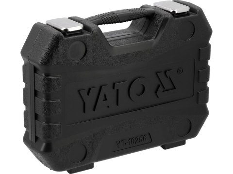 YATO ZESTAW NASADEK UDAROWYCH KRÓTKIE+DŁUGIE 1/2' 10-19MM, 20SZT.