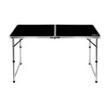 DEDRA STÓŁ CAMPING SKŁADANY + 4 STOŁKI 120*60*54CM