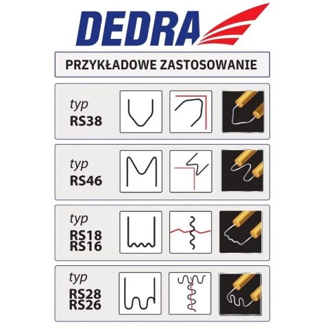 DEDRA ZGRZEWARKA DO PLASTIKU BEZPRZEWODOWA 4V 600 ST.