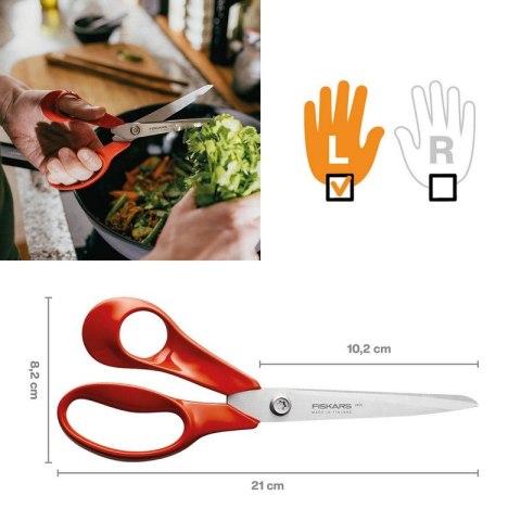 FISKARS CLASSIC UNIWERSALNE NOŻYCZKI 21 CM LH COO