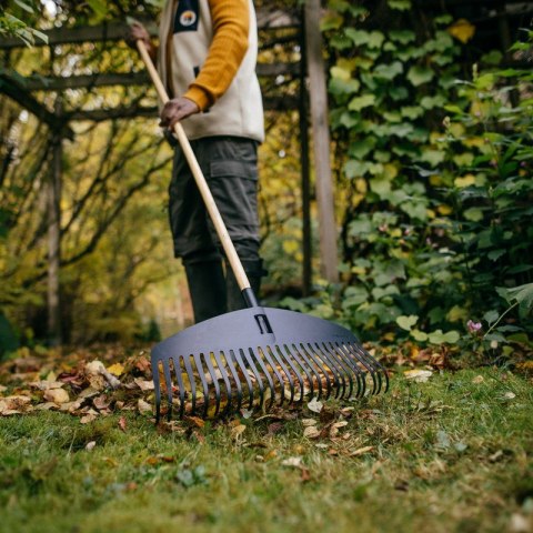 FISKARS GRABIE DO LIŚCI, DREWNIANY TRZONEK