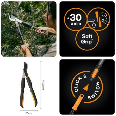 FISKARS SEKATOR NOŻYCOWY ONECLICK