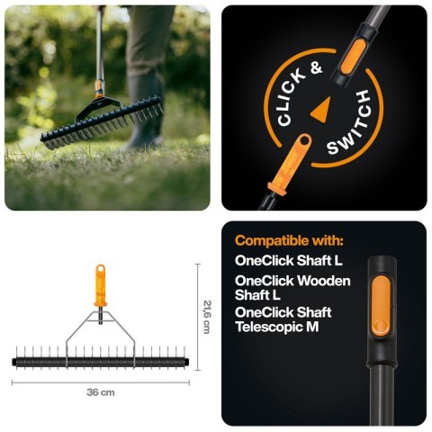 FISKARS SKAREATOR, WERTYKULATOR METALOWY ONECLICK