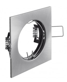 GTV SUFITOWA OPRAWA PUNKTOWA PORTO IP20 KWADRAT INOX