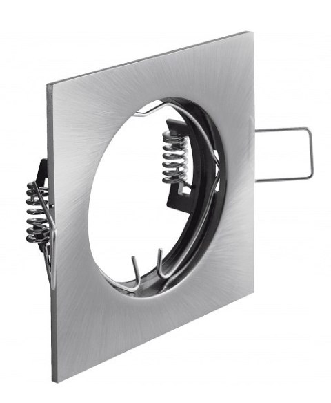 GTV SUFITOWA OPRAWA PUNKTOWA PORTO IP20 KWADRAT INOX