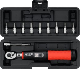 YATO ZESTAW DYNAMOMETRYCZNY PRECYZYJNY 11 ELEMENTÓW