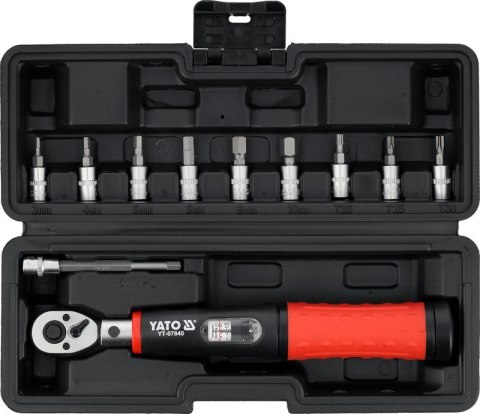 YATO ZESTAW DYNAMOMETRYCZNY PRECYZYJNY 11 ELEMENTÓW